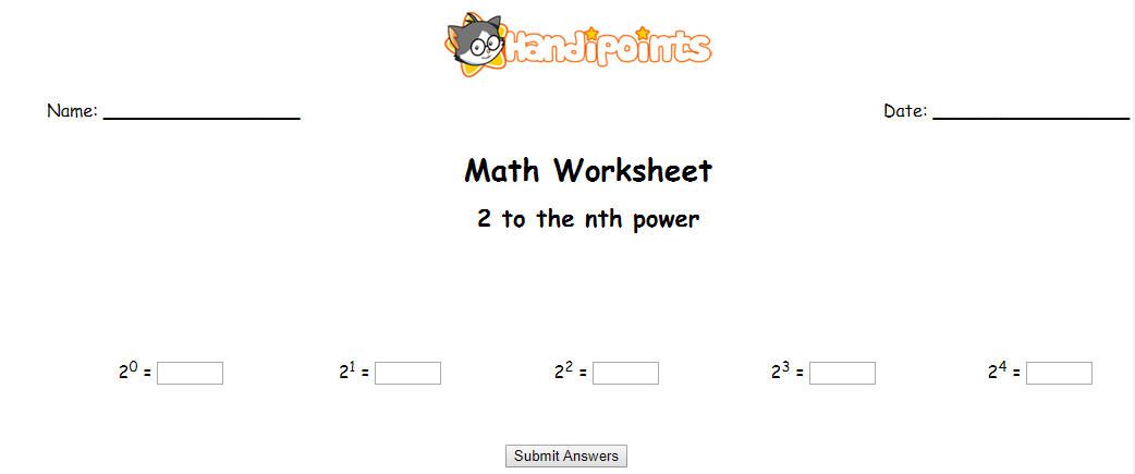 Two to the nth Power Interactive