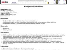 Compound Machines Lesson Plan