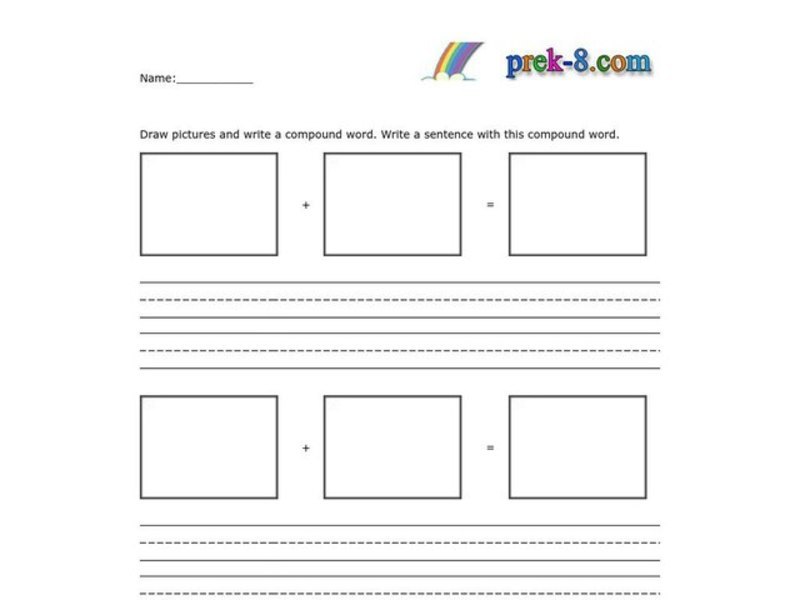 Compound Words Worksheet