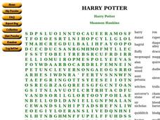 "Harry Potter" Worksheet