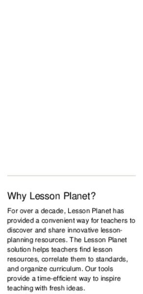 Concept Mapping Lesson Plan