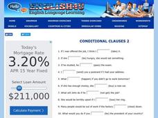 Conditional Clauses Interactive