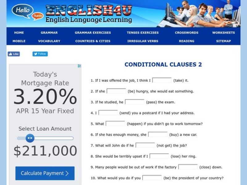Conditional Clauses Interactive