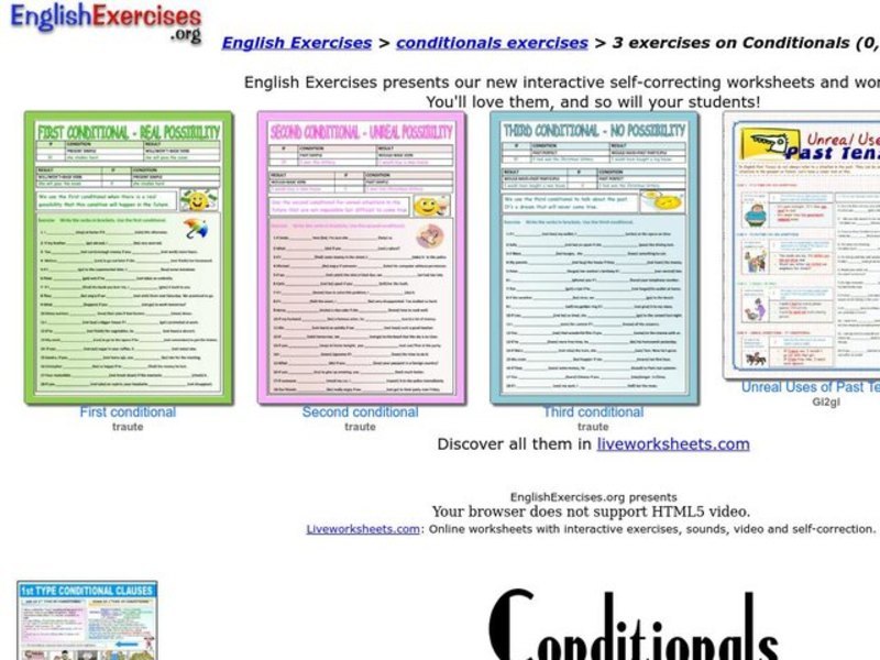 Conditionals Interactive