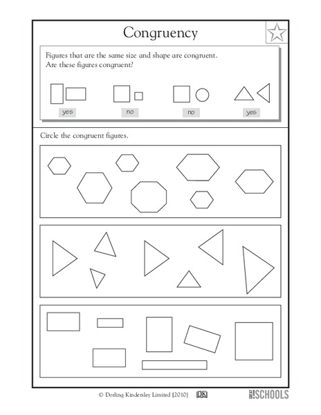 Congruency Worksheet