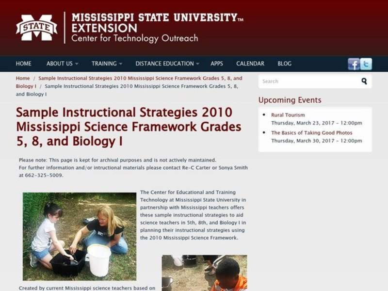 "Pass the Potatoes" (But, where did they come from?) Lesson Plan