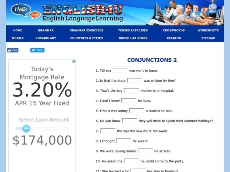 Conjunctions Interactive