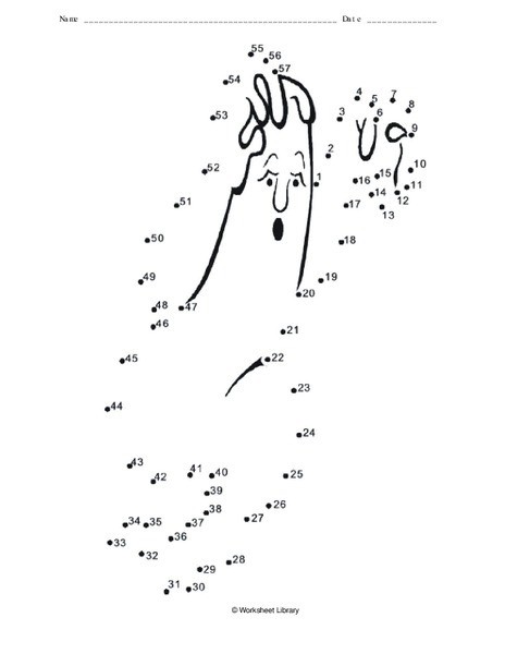 Connect the Dots Worksheet