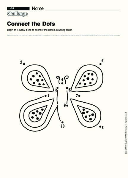 Connect the Dots Worksheet