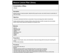 Conservation of Mass Lesson Plan