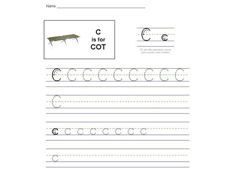 C is for Crab: The Letter C Interactive