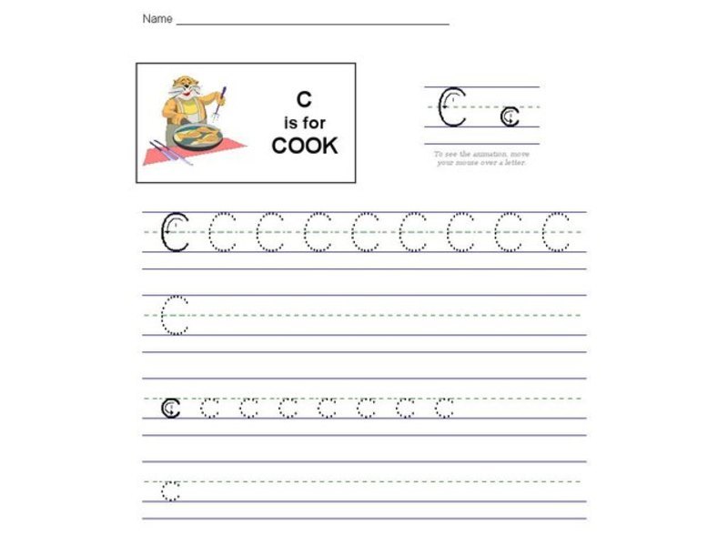 C is for Cook: The Letter C Interactive