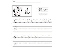 C is for Cow: The Letter C Interactive