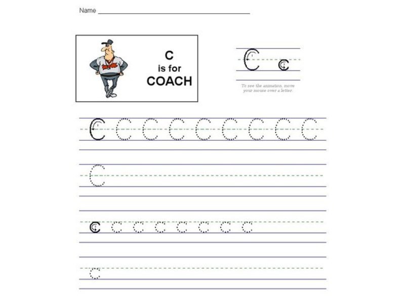 C is for Coach: The Letter C Interactive