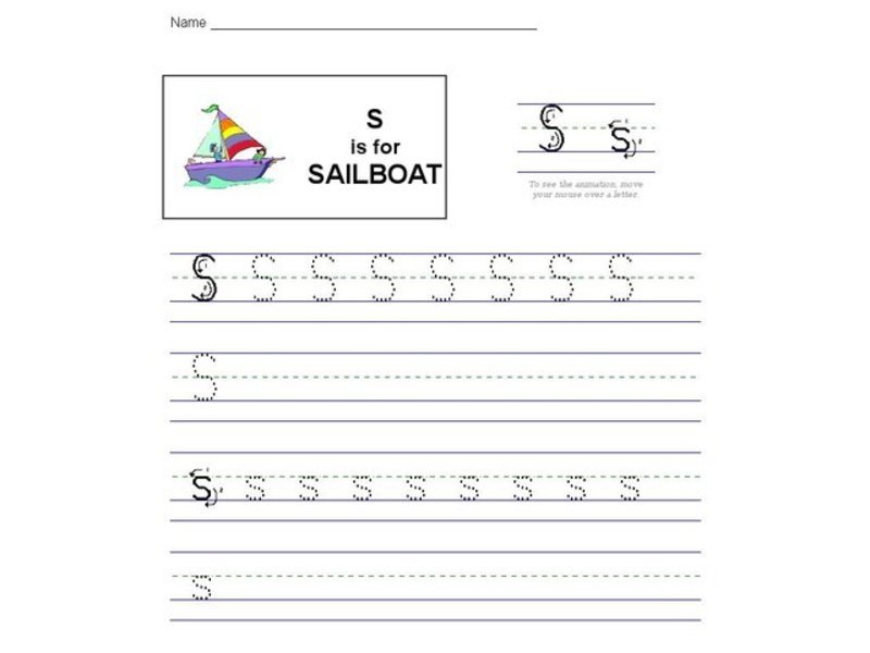 S is for Sailboat: The Letter S Interactive