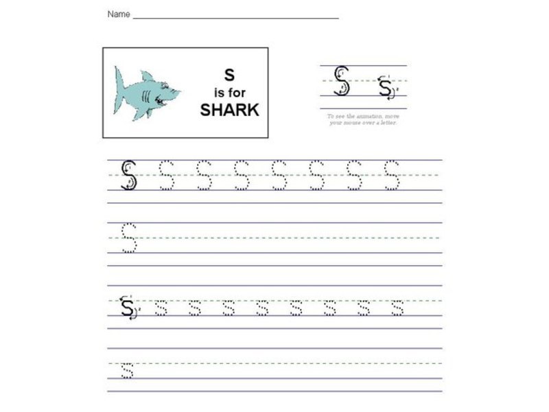 S is for Sharks Interactive