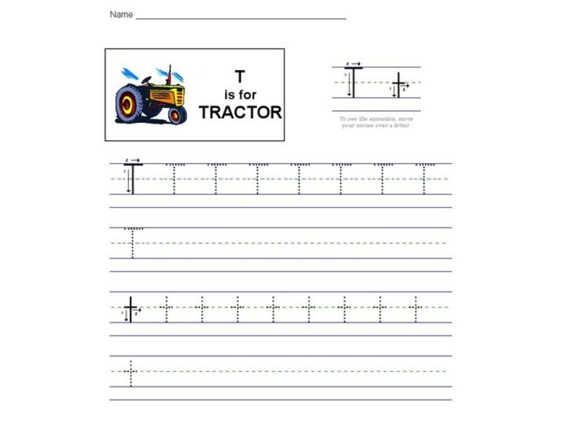 T is for Tractor: The Letter T Interactive