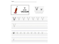V is for Vacuum: The Letter V Interactive