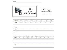 X is for Xylophone: The Letter x Interactive