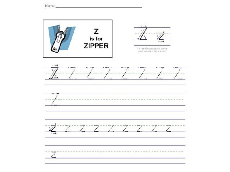 Z is for Zipper: The Letter Z Interactive