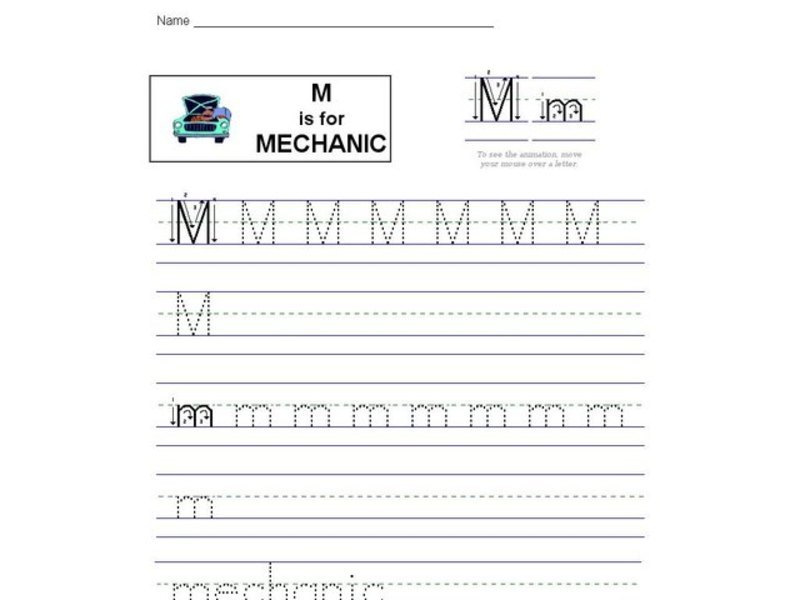 M is for Mechanic Interactive