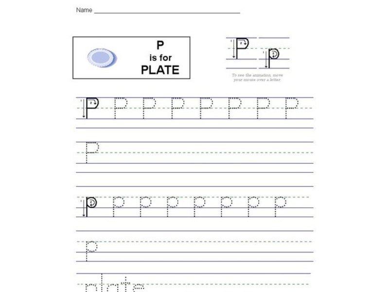 P is for Plate Interactive
