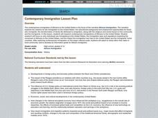 Contemporary Immigration Lesson Plan Lesson Plan