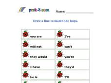 Contraction Practice Worksheet