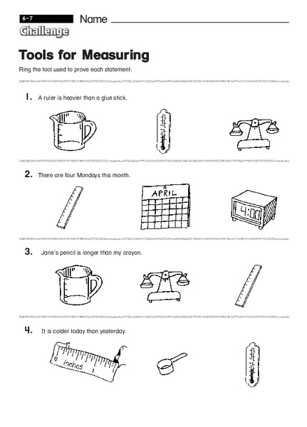 Tools for Measuring: Challenge Interactive