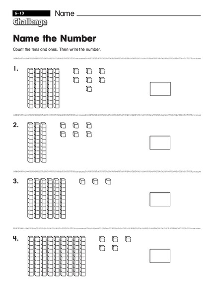 Name the Number: Count Tens and Ones Interactive