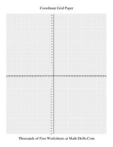 Coordinate Grid Paper Organizer