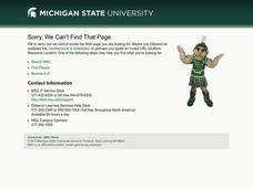 Coordinate Plane Lesson Plan