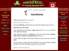 Coordinates Lesson Plan