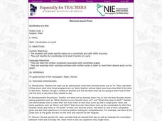 Coordinates on a Grid Lesson Plan