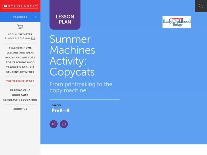 Copycats Lesson Plan