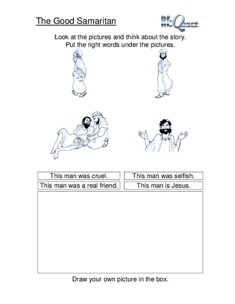 "The Good Samaritan" Activity Lesson Plan
