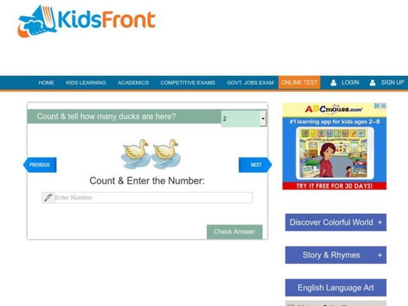 Count and Tell Interactive