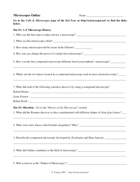 Microscope Online Interactive