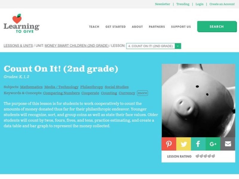 Count On It! Lesson Plan