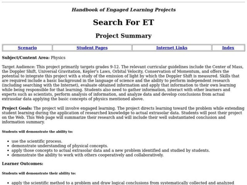 "Water, Water Everywhere and None to Drink" Lesson Plan