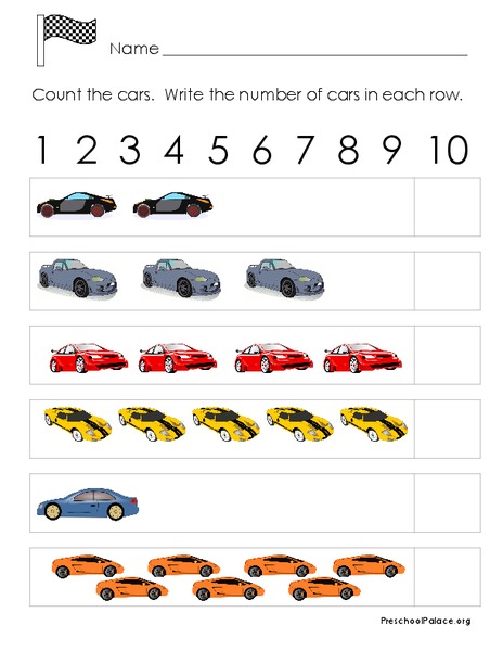 Count the Cars Lesson Plan