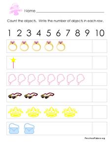 Count the Objects Lesson Plan