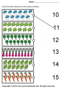 Count the shapes Worksheet