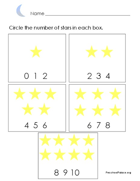 Count the Stars Lesson Plan