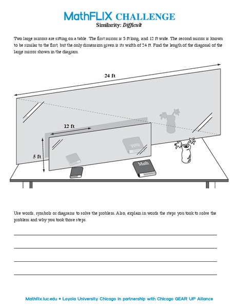 Countdown Challenge: Similarity Worksheet