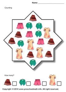 Counting 1-6 Worksheet