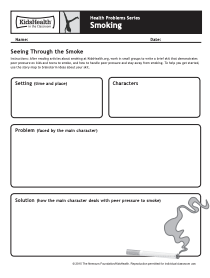 Handout: Smoking (Grades 6 to 8) Organizer