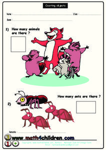 Counting 1-5 Worksheet