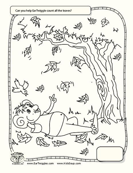 Counting Leaves Worksheet