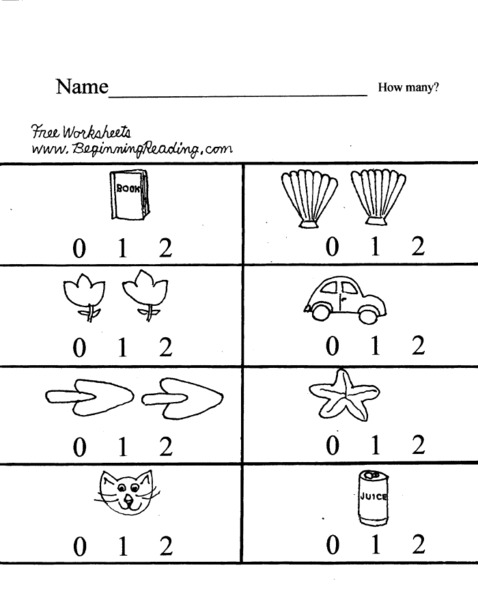 Counting Objects Lesson Plan